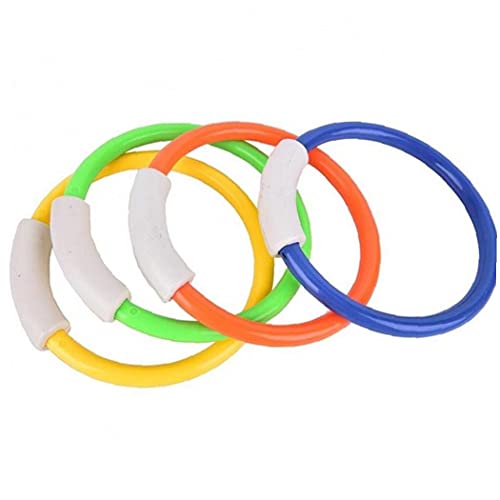 TOSSPER 4pcs Diving Anelli Subacquea Piscina