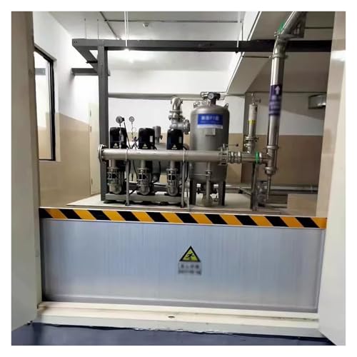 Warehouse Door Folding Rodent Guard Shield Barrier, Boiler Room Reusable Rat Proof Aluminum Baffle 2 4 6 8ft 10 12 14 Feet Long, Grain Depot Front Door Temporary Anti-Mouse Wall(4.5x2ft/137x60cm)