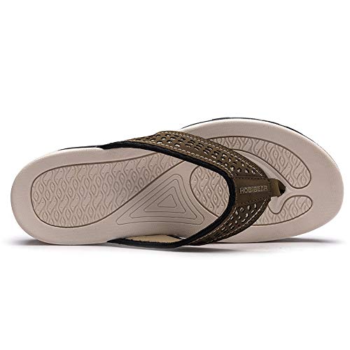 Image of GUBARUN Mens Sport Flip Flops Comfort Casual Thong Sandals Outdoor
