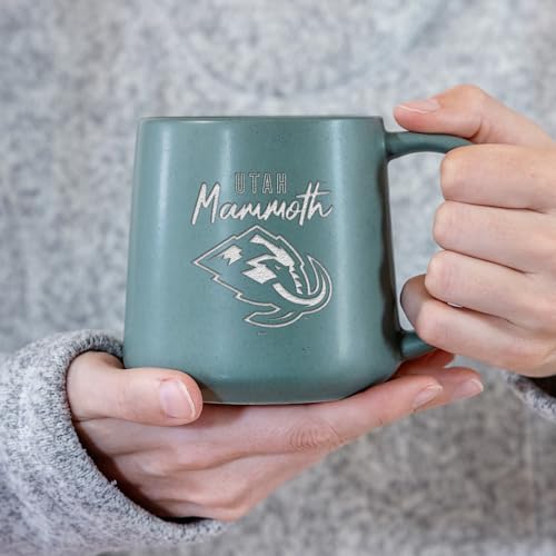 Mug de cerámica 16 oz Rico Industries NHL Hockey Utah Mammoth miniatura 3