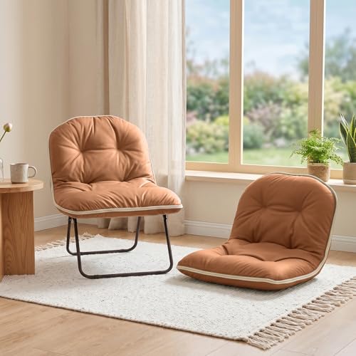 ZonLi Floor Chair for Adults, Adjustable Folding Meditation Chair with