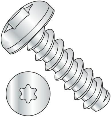 #12 x 3/8" Type B Self-Tapping Screws/Six-Lobe/Pan Head/Steel/Zinc (Carton: 7,000 pcs)