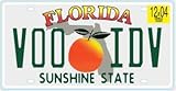 florida kennzeichen vorne Mit erhabenen Teilen und Perforationen zur Befestigung an der Wand
