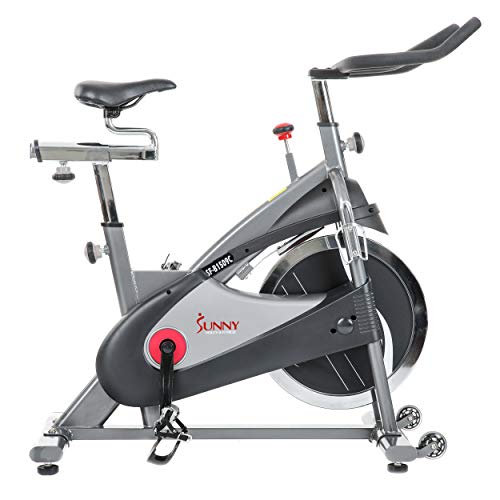 41UXNmn6MlL Sunny Health & Fitness Spin Bike Indoor Cycling Exercise Bike with SPD pedals - SF-B1509C