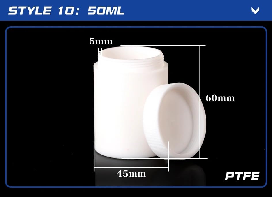 PTFE-Becher, mit Gewindeanschluss 1St