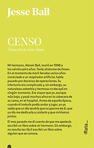 CENSO: 21 (rata/5)