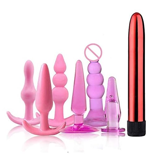 HOOPERT Kit de Silicona Médica de 7 Piezas para Hombres y Mujeres, Juego de de Ejercicio de Silicona Juguetes Relax para Juegos de Interior Juguetes agradables