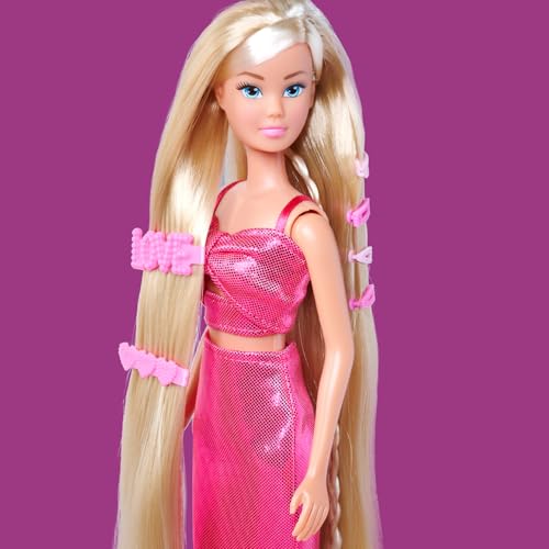 Muñeca Steffi Love con cabello largo y accesorios miniatura 2