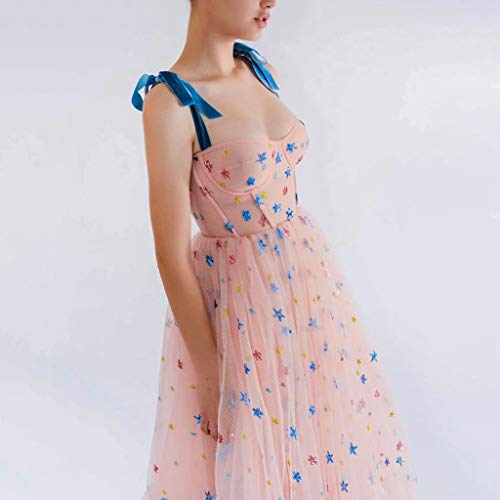 Dgmbbx Women's Summer Striped Short Sleeve T Shirt Dress Casual Tie Waist With Pockets Women's Sexy Long Sleeve V Neck Ruched Bodycon Mini Party Cocktail Dress Women's Elegant Round Neck V-Back #TOP3