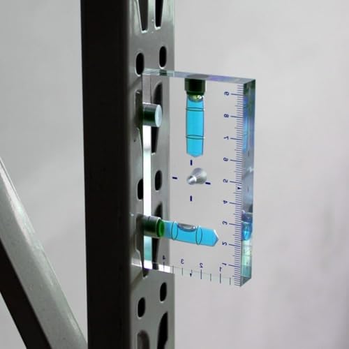 Niveau à bulle avec base magnétique double direction pour éviter les mesures de travers