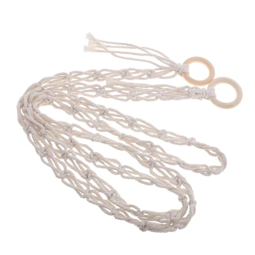 Garneck 1 Set Plushies Organizer Hanging Storage with Clip Chains for Easy Organization of Stuffed Animals Hats and Photos for Nursery and Playroom Decor