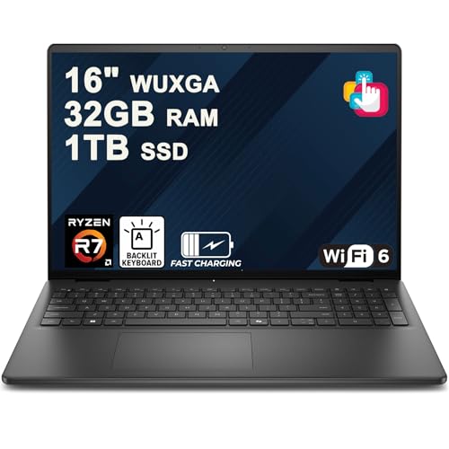 Amazon.co.jp: Dell 16 ノートパソコン 16インチ WUXGA タッチ