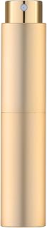 Tekson 10ml Travel Perfume Atomizer Refillable, Mini Cologne Spray Bottle Empty, Small Coffee Spray Bottle (Gold)