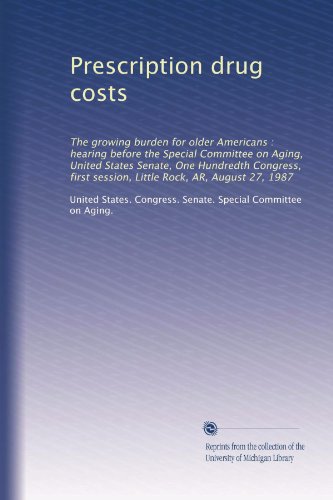 Prescription drug costs