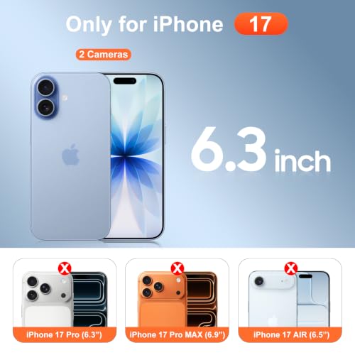 Ratcase Magnetic for iPhone 17 Case with Stand, Clear - image 2