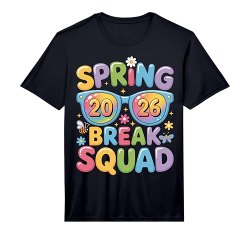 Spring Break Squad 2026 Friends Family Matching Squad Performance T-Shirt