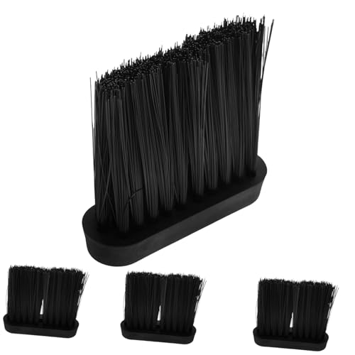 UKCOCO 4pièces Lot De Têtes De Brosses Pour Cheminée Outils De Nettoyage Pratiques Pour Foyer Et Poêle Brosses Entretien Multifonctions Pour Cendres Et Surfaces Diverses