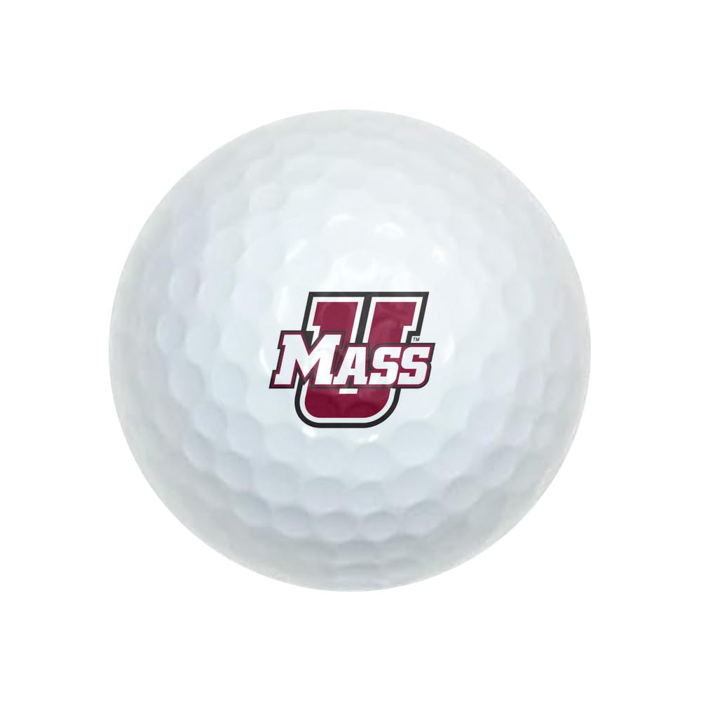 GRAPHICS & MORE UMass Novelty Golf Balls 3 Pack
