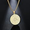 HCMA Punk Men's The Seal of The Seven Archangels Necklaces Male Stainless Steel Male Pendant Necklaces Amulet Jewelry Gift #3