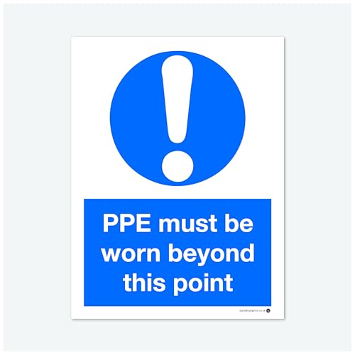 PPE must be worn Sign | 400 x 300mm | Health & Safety | Buil