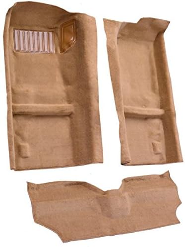 Miniatura 2 de ACC Alfombra de marca compatible con Datsun 280ZX de 1979 a 1983, 2 plazas, área de pasajeros (8019-gris niebla)