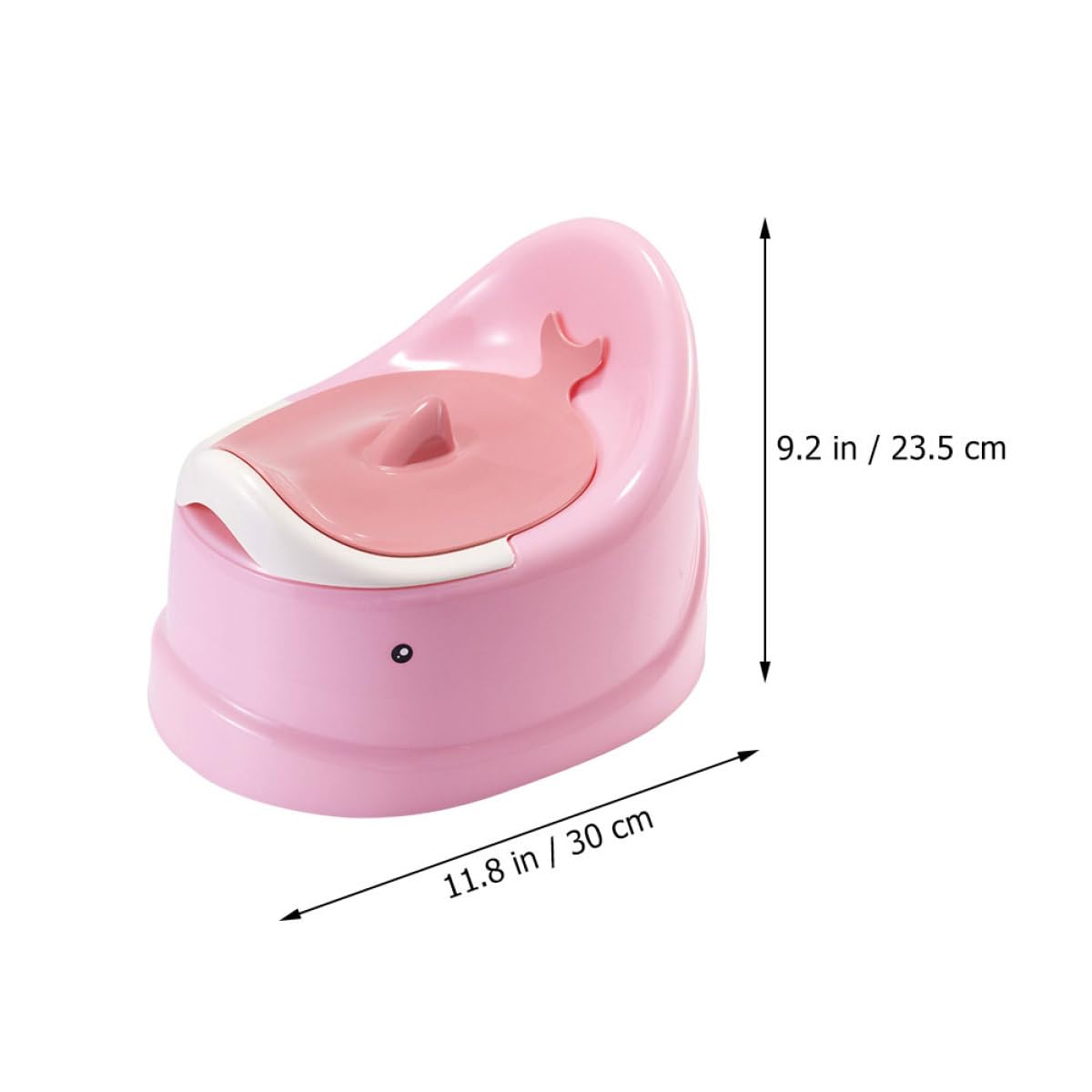 Supvox Toilettensitz für Mädchen Ergonomisch Stabil Kompakt Verstärkt Frei Kunststoff Vielseitiges Kleinkind Töpfchen für Babyurinal und Training