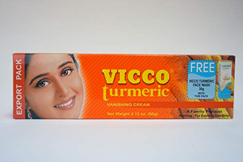 Vicco Turmeric Vanishing Cream (With Sandalwood Oil) 2.12oz