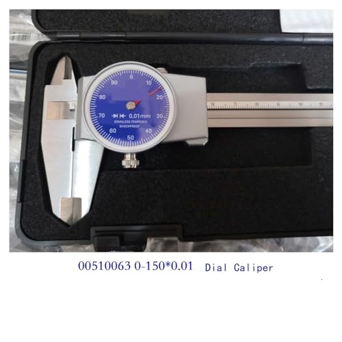 Calibrador de dial 0-150 calibre reloj 0.02mm herramienta medicion precisa 0-200 2