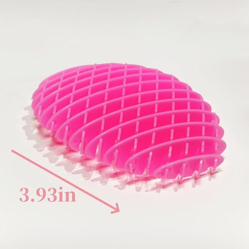 Fidget Worm Toy,Fidget Toy Stress Relief Gifts for Women Men Sensory Toys for Kids with Autism Elastic Mesh Anxiety Relief Items Fidget Toys for Adults Party Favors for Kids 3-12+ (1 Pcs-Random Color)