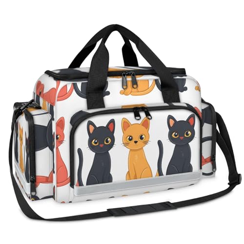 GzLeyigou First Aid Bags Empty, Curious Cats Emergency Bag First Aid Kit Multiple Compartment Kit Carrier On Call Trauma Bag For Paramedics Emergency Medical Supplies Kit