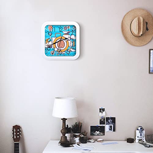 Pendule murale silencieuse moderne pour retrouver le calme