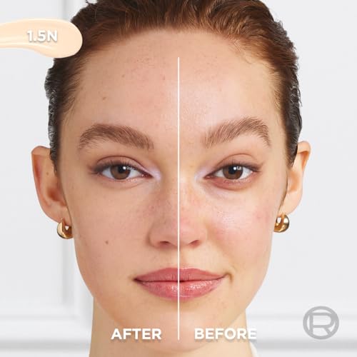 L'Oréal Paris Concealer, True Match Radiant Serum Concealer for Face, with 1.5 Percent Hyaluronic Acid and Caffeine, Reduce the Appearance of Dark Circles and Fine Lines, Shade 1.5N - Image 3