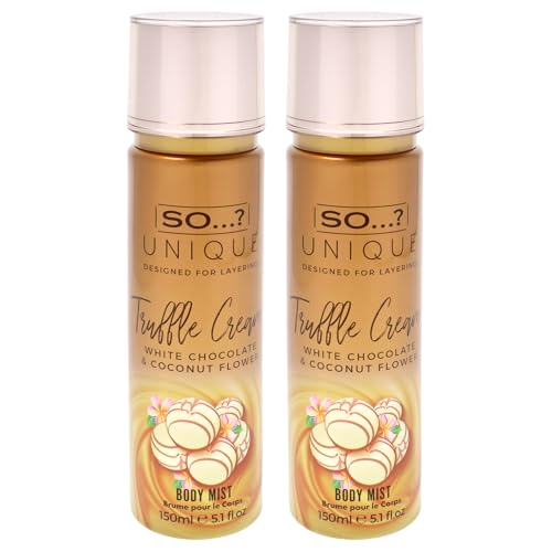 Unique Body Mist - Truffle Cream by So…? for Women - 5.1 oz Body Mist - Pack of 2