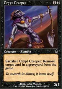 Magic The Gathering - Crypt Creeper - Odyssey