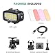 AKASO Unterwasserlichter Tauchlicht 700LM Dimmbar Wasserdichtes LED-Videolicht 40m, DREI Lichtmodi und Eingebauter wiederaufladbarer 1900mAh Akku, Kompatibel Für AKASO/Gopro