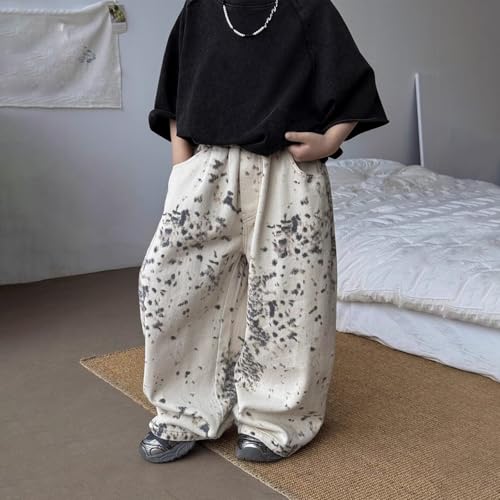 Girls Cargo Pants Baggy Y2K Cargo Trousers Jeans Wide Leg Baggy Y2K Streetwear Casual Denim Pant with Multi Pockets3