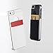 Sinjimoru iPhone SE Wallet Case, iPhone SE / 5 / 5sCase with Card Holder, Transparent Clear Hard Case Slim Wallet, Sinji Pouch Case for iPhone SE / 5 / 5s, Clear Case and White Pouch.