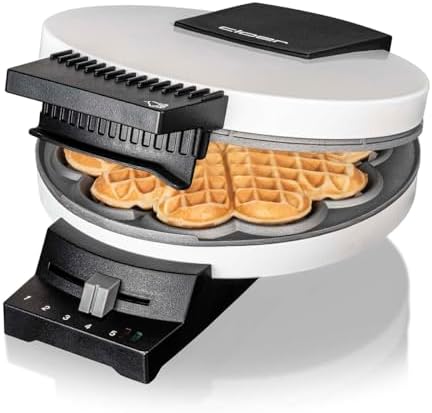 Bild 13 - Cloer 185 Waffeleisen 930 W Chrom Waffelautomat
