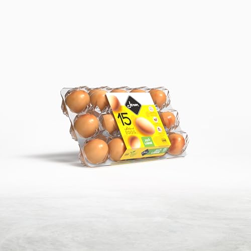 Jenan Large Brown Eggs - Pack of 15
