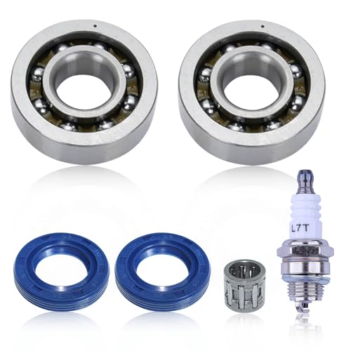 Adefol Crankshaft Bearing Oil Seal Set for Stihl MS270,