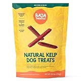 Baja Naturals Kelp Dog Treats – All Natural Healthy Supplement for Adult Dogs, Superfood Training Treat, Gluten Free Naturally Delicious, 6 oz.