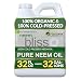 Organic Neem Bliss 100% Pure Cold Pressed Neem Seed Oil 32 oz - High Azadirachtin Content - for Indoor and Outdoor Plant Spray - Plant Care, Pet Care, Skin Care, Hair Care