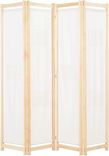 Divisor de habitación de 4 paneles  Divisor de pantalla de habitación plegable decorativo  Pared de división independiente  Divisor de pantalla disponible en Yaxa Peru