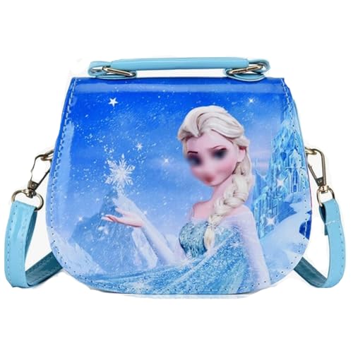 Chukua Kinderhandtasche Els - Tasche Umhängetasche Kinder Mädchen Prinzessin Handtasche Kindertasche Schultertasche mit Verstellbarem Gurt zum Ausgehen oder Reisen, Geschenke Mädchen Girls