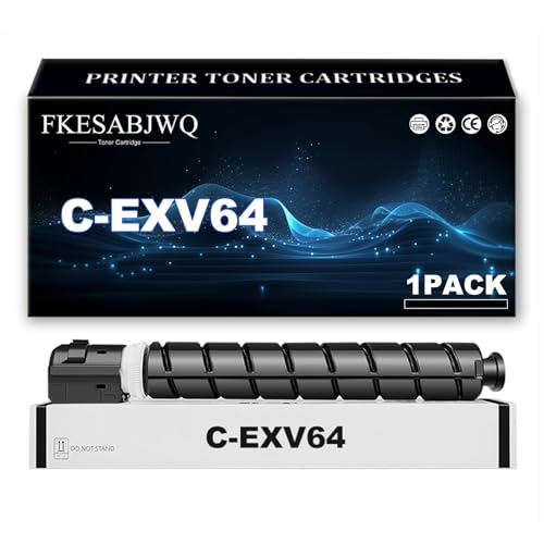 Cartouche C-EXV64 noire pour optimiser les impressions de vos rapports de bureau