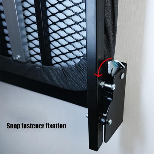 MHADBKH Space Saving Wall Mounted Foldable Ironing Board With Adjustable heights Cover Iron Board - Image 5