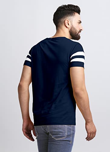 Image of AUSK T-Shirt for Mens Double Stripes on Chest