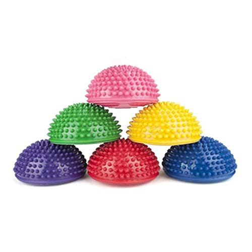 Balance-Pods, Trittstein für Kinder, für das Spielen drinnen und draußen, fördert Koordination und Gleichgewicht, 6 Stück