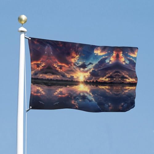 Drapeau de bienvenue extérieur idéal pour embellir votre cour de maison
