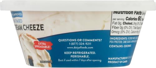 Daiya Plain Cream Cheese Style Spread 8 oz — view 12